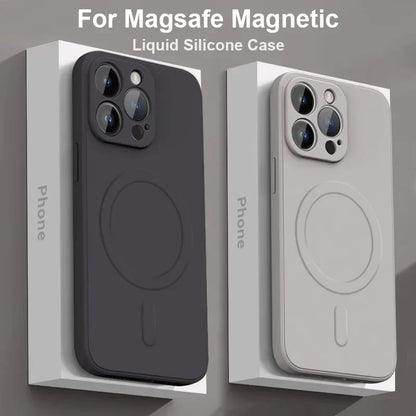 Liquid Silicone Magsafe Phone Case