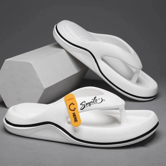 Elevated Comfort: Men's Platform Flip Flops