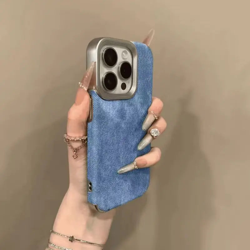 Matte Faux Leather Phone Case