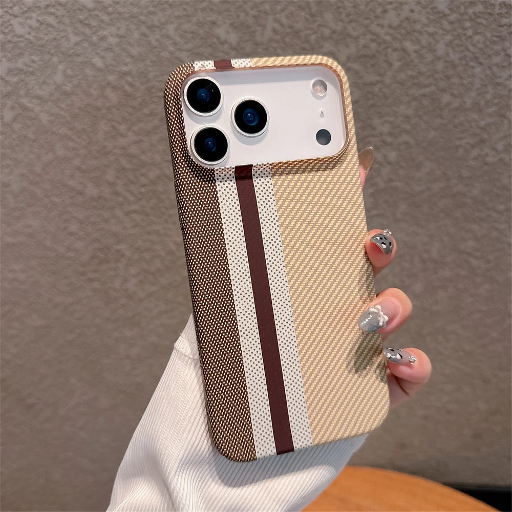 Carbon Fiber Thin Hard Case for iPhone
