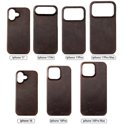 Genuine Leather Magnetic Case for iPhone