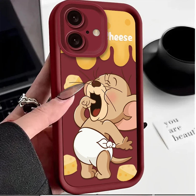Tom and Jerry Soft Silicone Phone Case