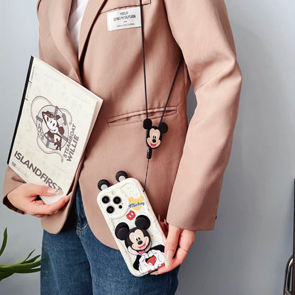 Minnie Mickey Wave Phone Case for iPhone