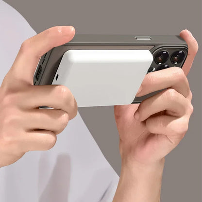 Matte Magnetic Armor Phone Case