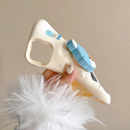 3D Cartoon Penguin Phone Case