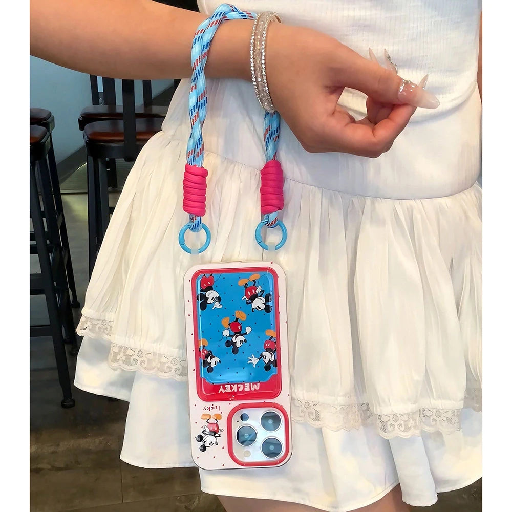 Mickey Minnie Card Holder Phone Case