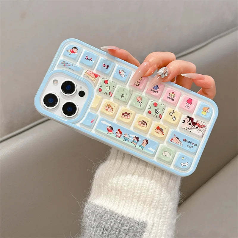 Cartoon Kitty Jelly Bread Phone Case