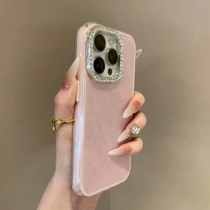 3 in 1 Glitter Candy Color Phone Case