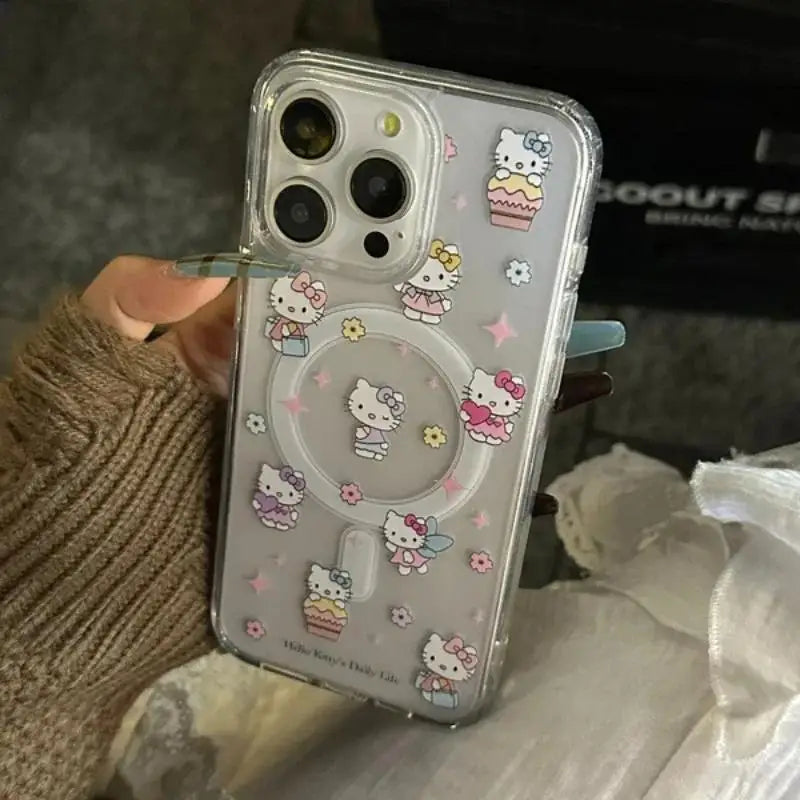Hello Kitty Magnetic Phone Case