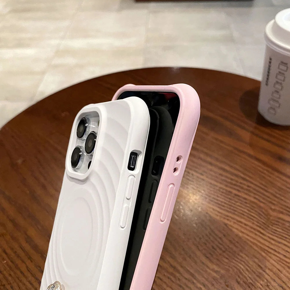 Magnetic Silicone Magsafe Phone Case