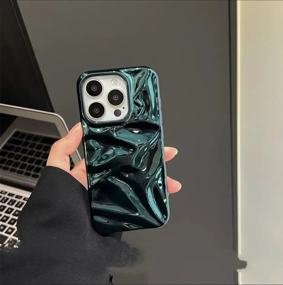Plating Laser Sparkle Phone Case