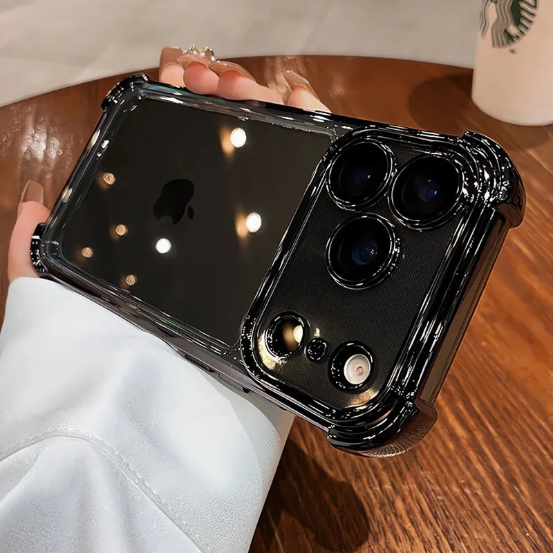 Transparent Electroplated Bumper Phone Case