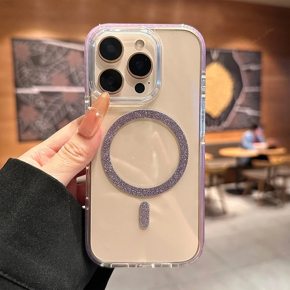 Bling Glitter Silicone Phone Case
