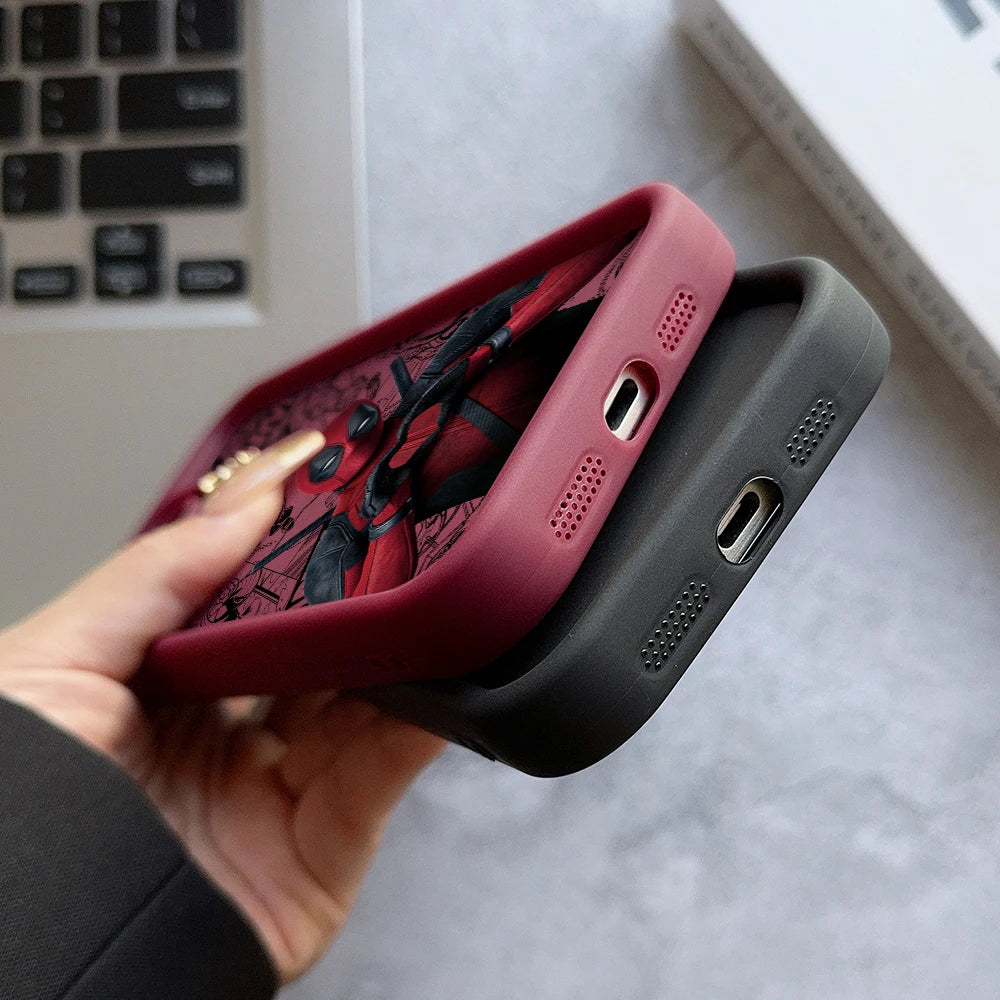 Marvel Deadpool Cartoon Phone Case