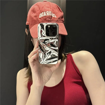 Plating Laser Sparkle Phone Case