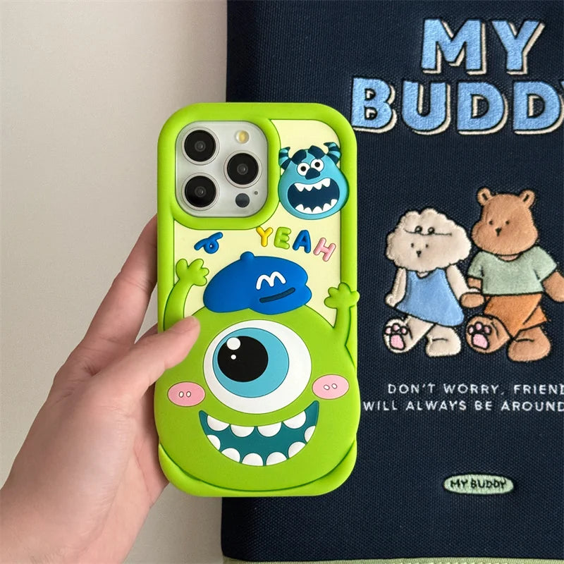 Cartoon Monsters Mike & Sulley Phone Case