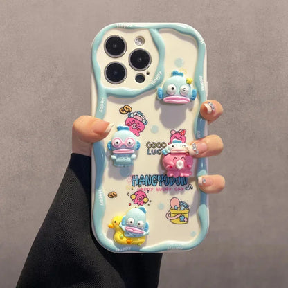 3D Hangyodon Toy Phone Case
