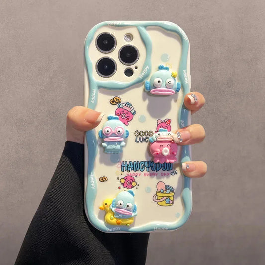 3D Hangyodon Toy Phone Case