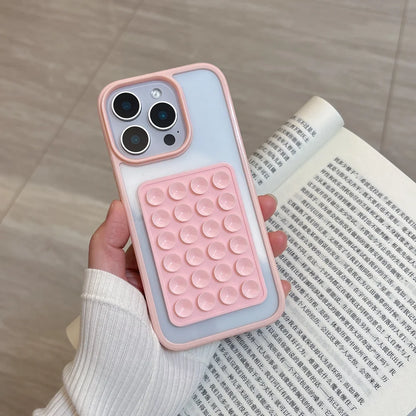 Suction Cup Airbag Clear Phone Case