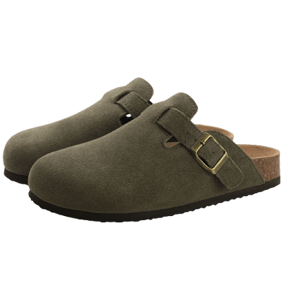 LuxeStride™ - Women's Flat Mules
