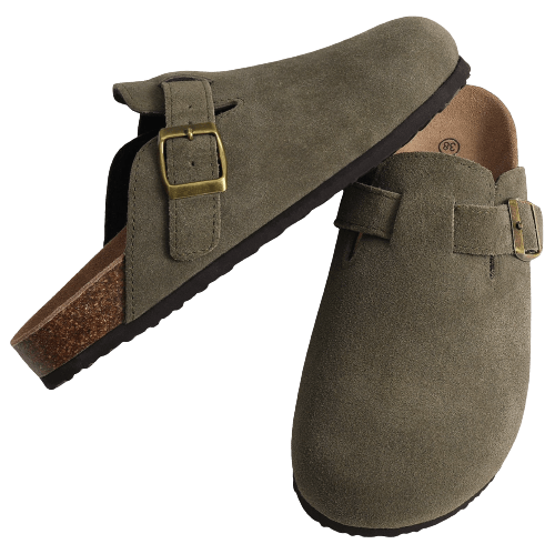 LuxeStride™ - Women's Flat Mules