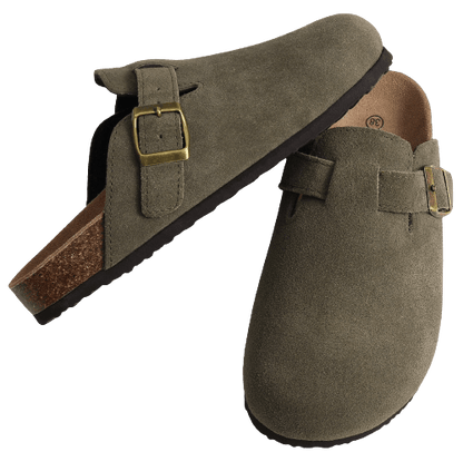 LuxeStride™ - Women's Flat Mules