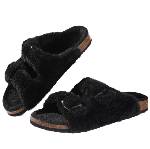CozyStep™: Women's Footbed Plush Slippers