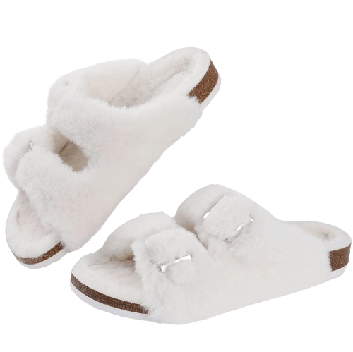 CozyStep™: Women's Footbed Plush Slippers