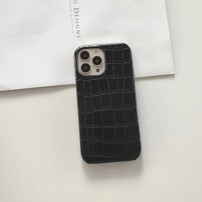 Crocodile Pattern Hard Phone Case