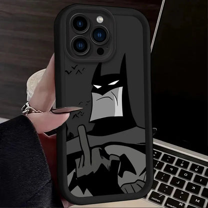Marvel Batman Soft Phone Case For iPhone