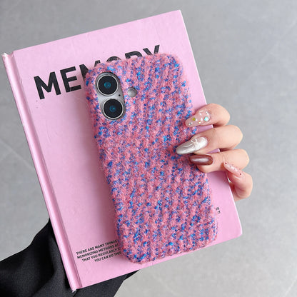 Korean Plush Fur Phone Case For iPhone