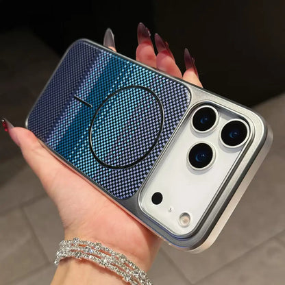 Carbon Fiber Armor Magnetic Phone Case