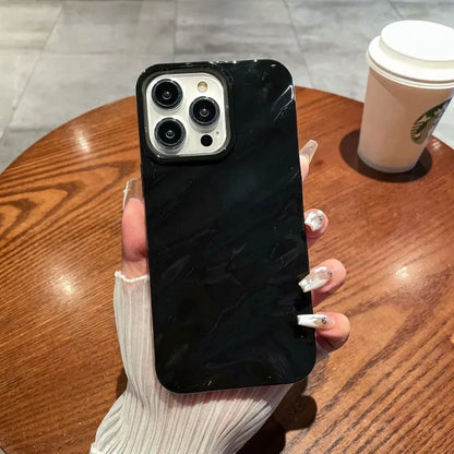 Soft Candy Wavy Pattern Case For iPhone