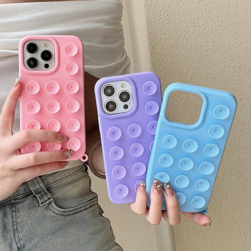 Suction Cup Silicone Phone Case