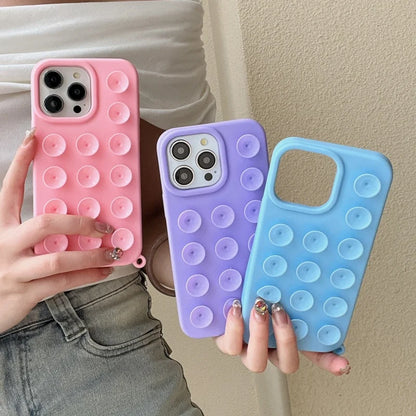Suction Cup Silicone Phone Case