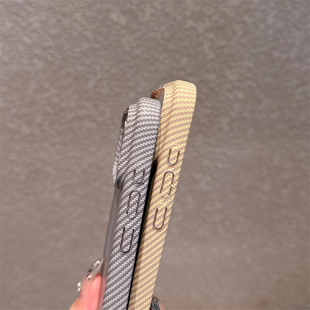 Carbon Fiber Thin Hard Case for iPhone