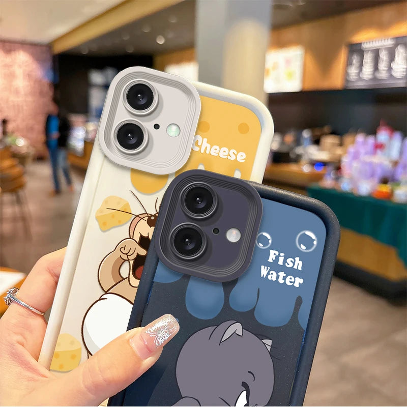 Tom and Jerry Soft Silicone Phone Case