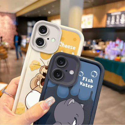 Tom and Jerry Soft Silicone Phone Case