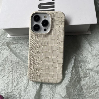 Crocodile Pattern Leather Phone Case