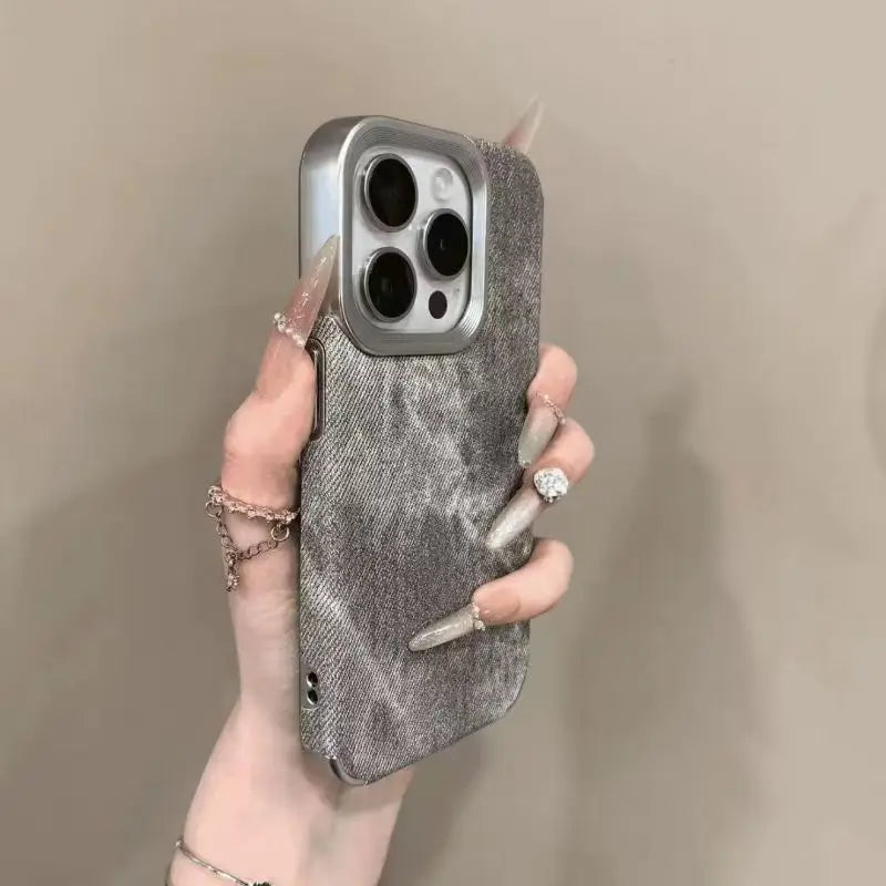 Matte Faux Leather Phone Case
