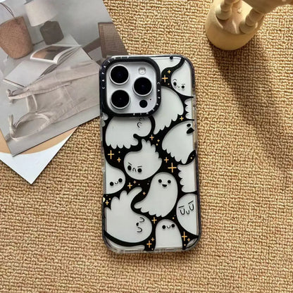 Cute Ghost Transparent Phone Case