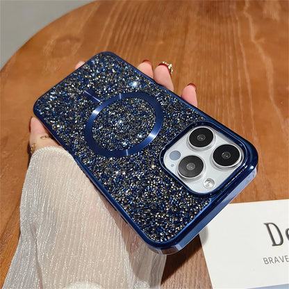 Magnetic Glitter Sequin Phone Case