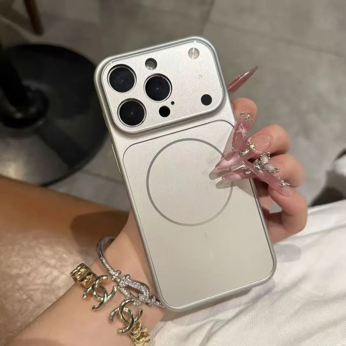 AG Nano Frosted Magnetic Glass Case iPhone