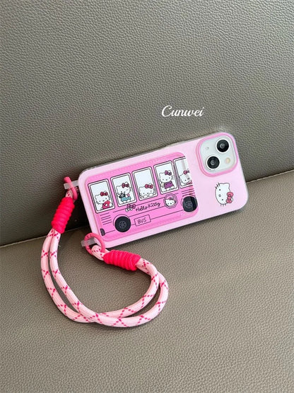 Hello Kitty Family Card Holder Phone Case