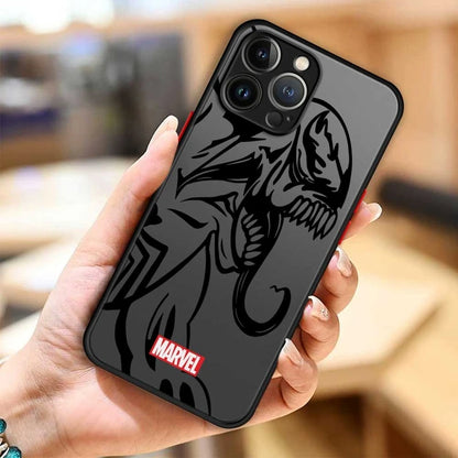 Marvel Character Clear Phone Case For iPhone