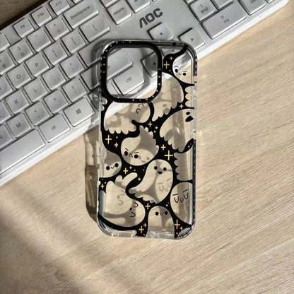 Cute Ghost Transparent Phone Case
