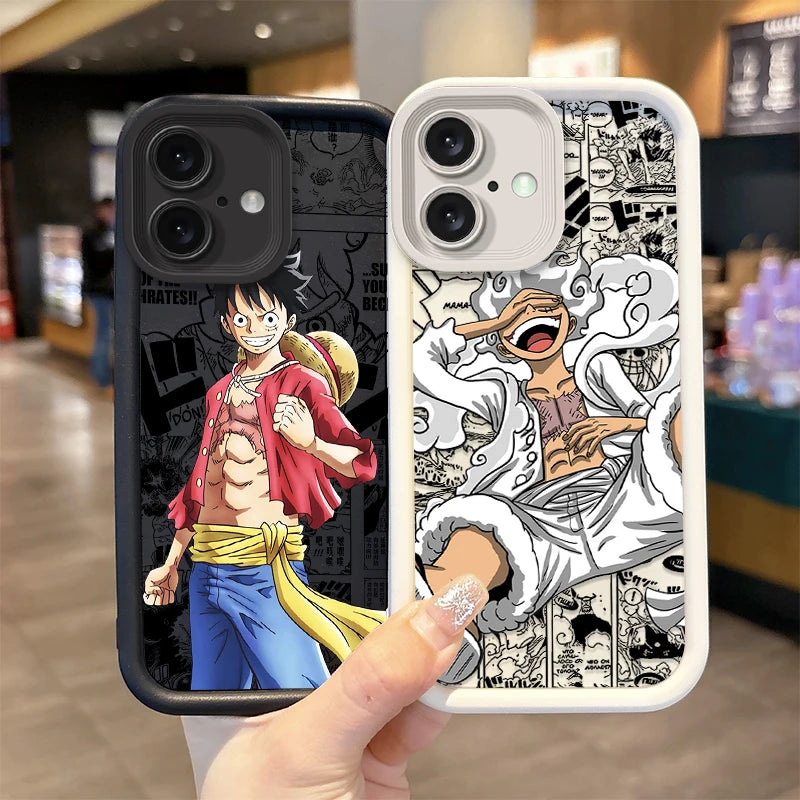 One Piece Anime Soft Silicone Phone Case