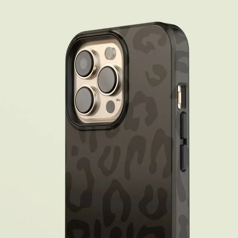 Leopard Pattern Magnetic Phone Case