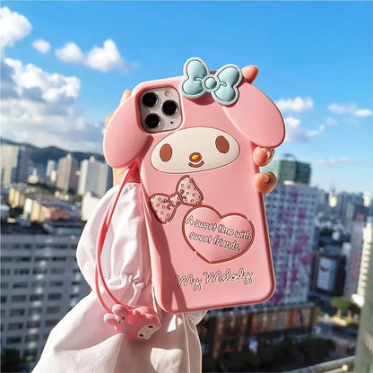 Melody Silicone Phone Case for iPhone