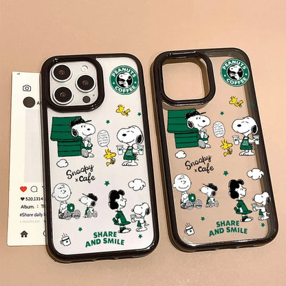 Snoopy Coffee Friends Phone Case